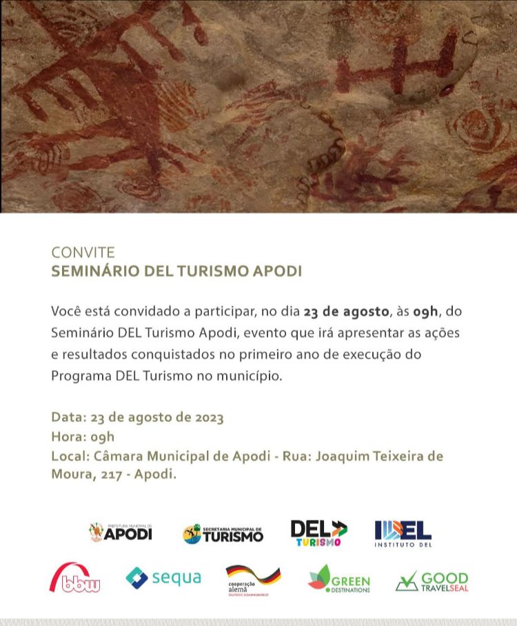 Convite: Seminário Del Turismo Apodi