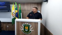 Presidente do SINTRAPMA Izauro Camilo ‘Veira’ faz uso da tribuna popular