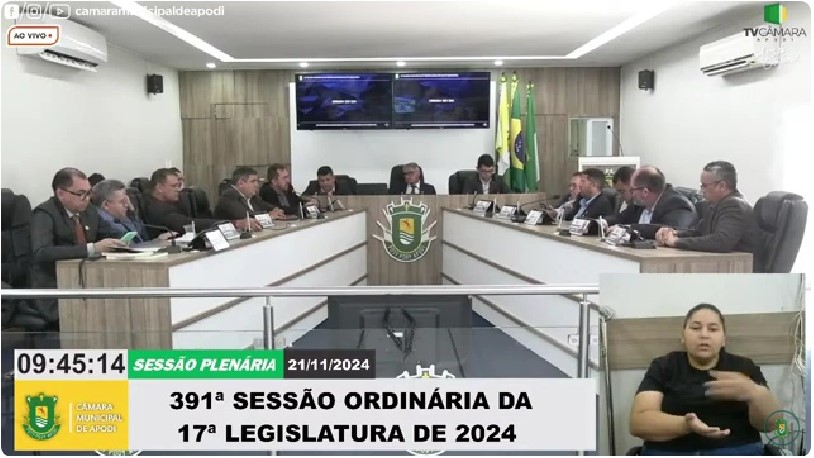 Projeto de Lei N° 581/2024 estima a receita e fixa do município de Apodi para o exercício financeiro de 2025 ficou para próxima sessão